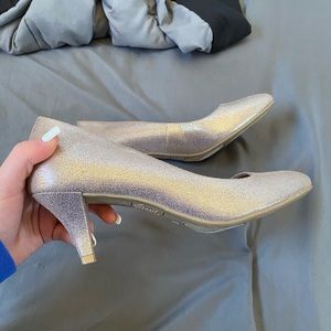 Nude Sparkley Heels